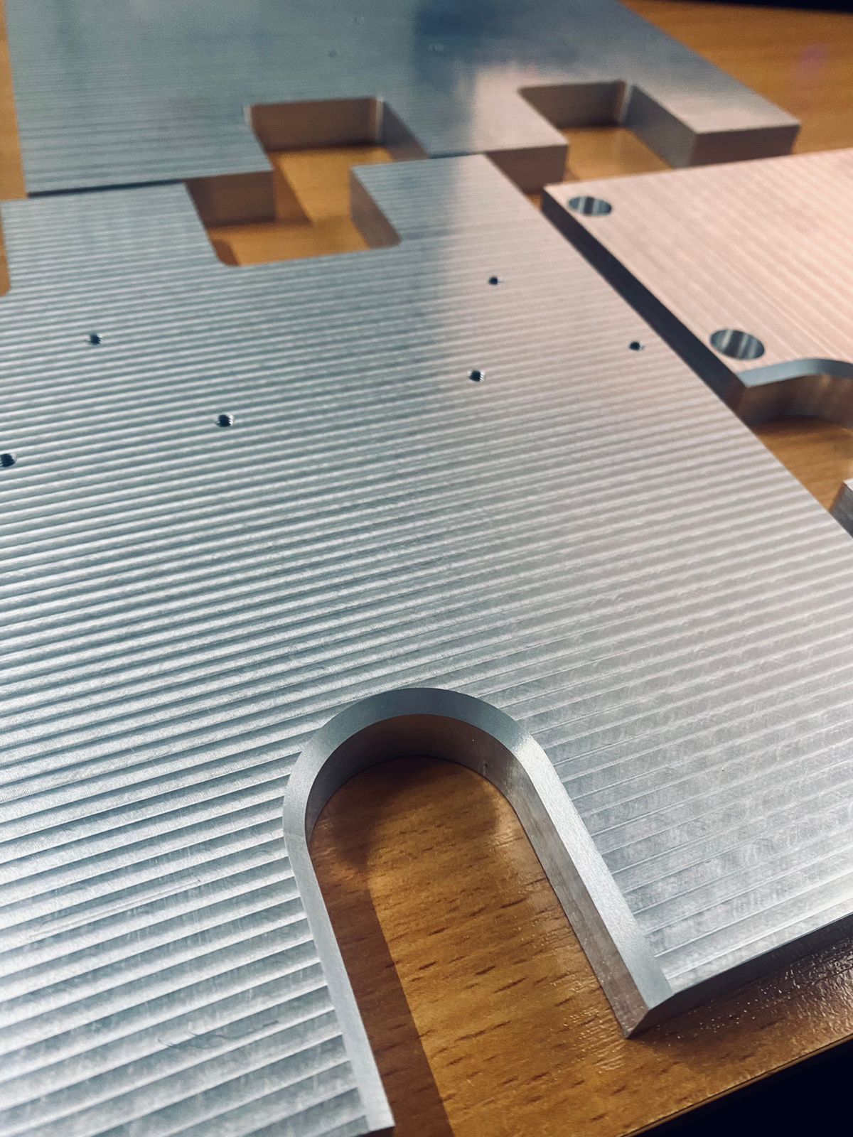 Алюминиевые панели — работа Milling Group